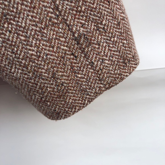 Talbots Herringbone Tweed Wool Beautiful Suit Blazer Career Jacket Like New 2 - Picture 6 of 15